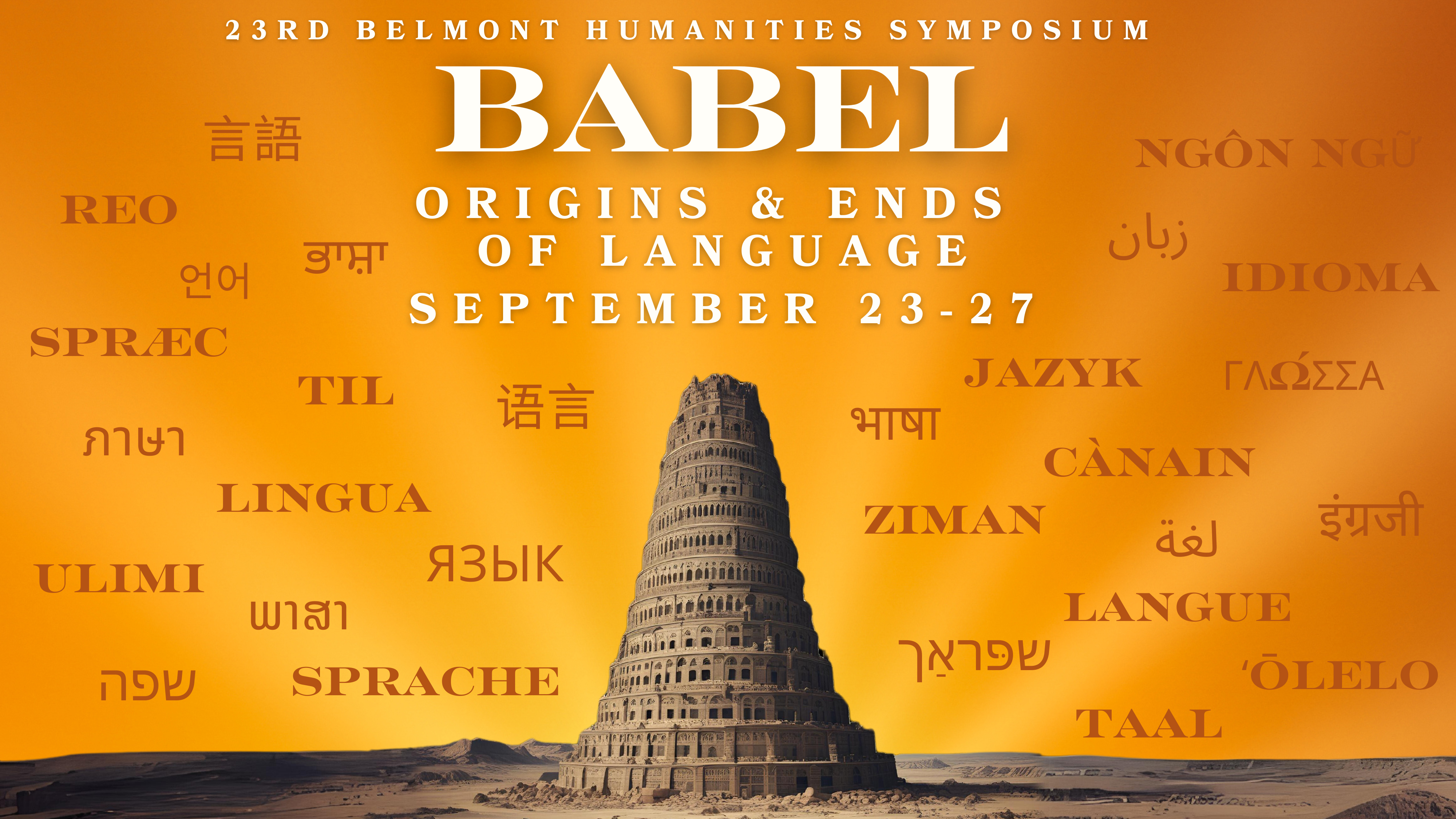 2024 - Babel Origins & Ends of Language