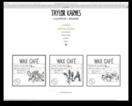 Personal Porftolio Website / Portfolio Page by Taylor Karnes