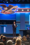 NBC News White House Correspondent and Moderator Kristen Welker Speaks Before the Debate Begins