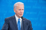Close-up of Former Vice President Joe Biden 6 by Belmont University and Sam Simpkins