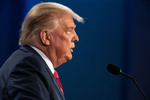 Close-up of President Donald Trump 6