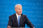 Close-up of Former Vice President Joe Biden 36 by Belmont University and Sam Simpkins