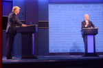 Both Candidates on Stage During the Debate 12 by Belmont University and Sam Simpkins