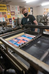 Hatch Show Prints the Debate 2020 Poster 02 by Belmont University and Sam Simpkins