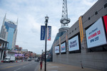 Debate 2020 signage in downtown Nashville 02 by Belmont University and Sam Simpkins