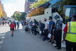 Waiting to Board the Bus 4 by Belmont University and Sam Simpkins