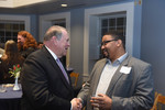 Mike Huckabee Shakes Hands 3 by Belmont University and Sam Simpkins