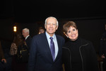 Journalist Demetria Kalodimos and Former NATO Supreme Allied Commander Gen. Wesley Clark (ret.) pose for a picture. by Belmont University and Sam Simpkins