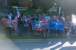 Trump Supporters with various Flags 1 by Belmont University and Sam Simpkins