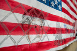 Close up of Swept Under the Flag: No More! 1 by Belmont University and Sam Simpkins