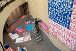 Hanging a Flag 5 by Belmont University and Sam Simpkins