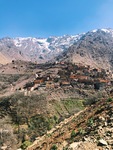 Small Village In The High Atlas Mountains
