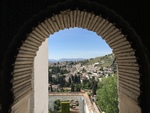 The View From The Alhambra Palace by Martin Chiesl