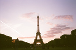 Eiffel Tower At Sunset by Isabel Pesci