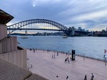 Sydney Harbor Bridge by Hallie Braeuner