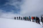 Hiking in Fresh, Fluffy Snow by Shane Linderman