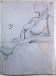 Untitled Study by Michaela Modesir