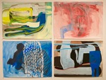 Untitled Painting Series by Jasmin Lara