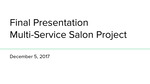 Multi-Service Salon Project