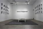 Where it Happened Install by Alanna Styer